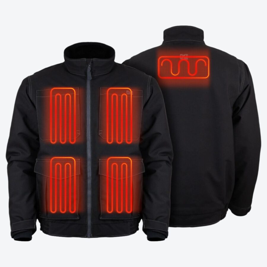Iubu Men’s Heated Jacket – UTW Pro Plus Thermal Winter Coat - Image 2