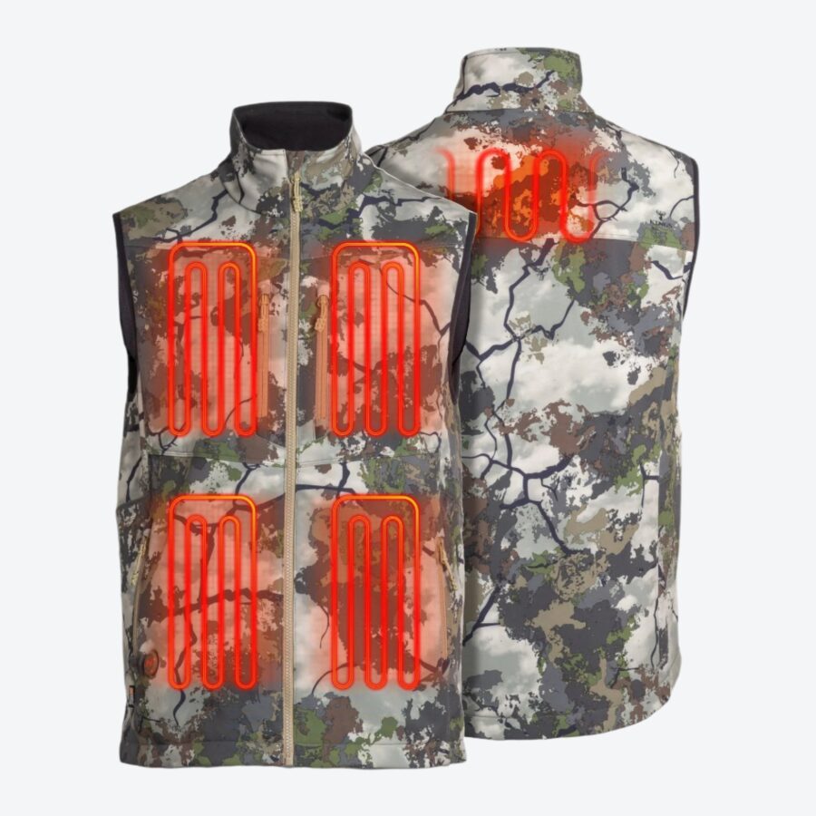 Iubu Men’s Heated Vest – Terrain KCX Thermal Winter Layer - Image 2